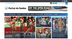 Desktop Screenshot of portaldosambarj.com